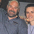 Jonathan with R�al Andrews and Father Mike Galeotti