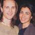 Jonathan and Lisa after the Whisky A GoGo concert April 2002