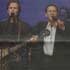 Jonathan and his dad at the Portland concert 2000